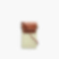 Arc Clasp Shoulder – Beige Leather | Gold Hardware