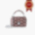 Boxy Crossbody 23 – Taupe Leather | Gold Hardware
