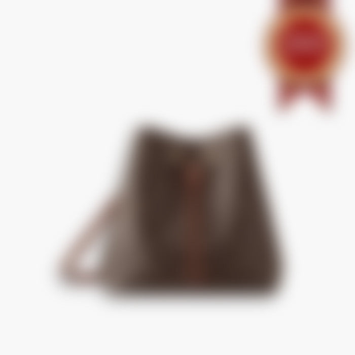 Boxy Crossbody 26 – Brown Leather | Gold Hardware