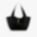 Boxy Hobo 50 – Black Leather | Silver Hardware
