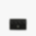 Card Holder Essential 11 – Black Leather | Silver Hardware