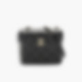 Clasp Satchel 16 – Black Leather | Silver Hardware