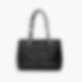 Classic Shopper 33 – Black Leather | Silver Hardware