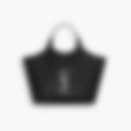 Classic Shopper 40 – Black Leather | Silver Hardware
