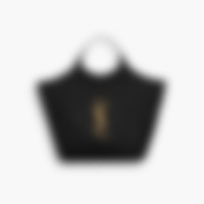 Classic Shopper 40 – Black Leather | Silver Hardware