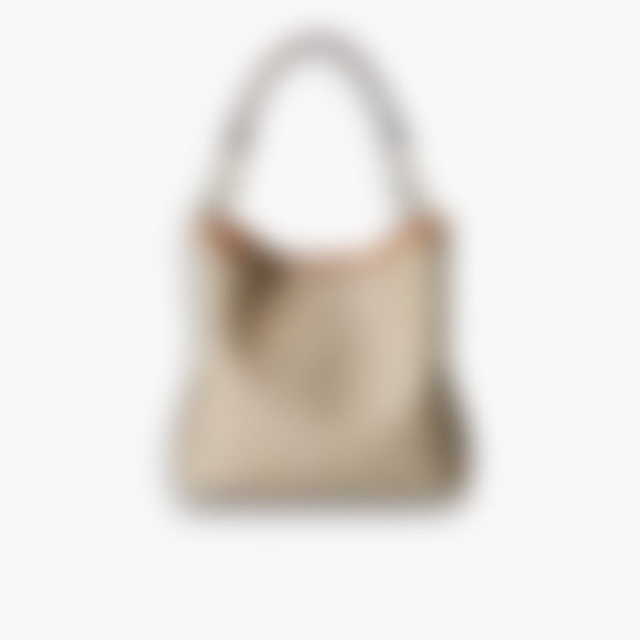 Column Bucket 21 – Beige Leather | Gold Hardware