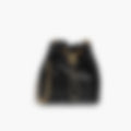 Column Bucket 27 – Black Leather | Silver Hardware