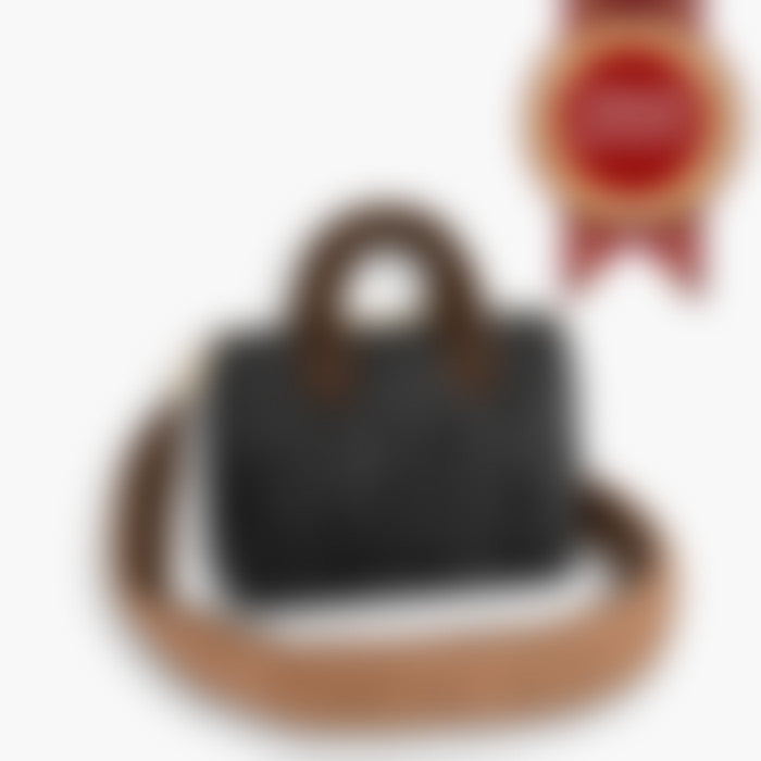 Daily Barrel 25 – Black Leather | Silver Hardware