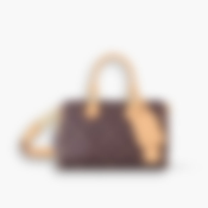 Daily Barrel 25 – Brown Leather | Gold Hardware