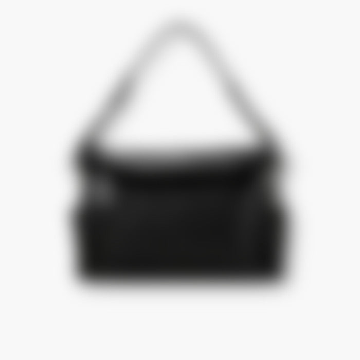 Daily Hobo 38 – Black Leather | Silver Hardware