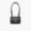 Evening Clutch 17 – Black Leather | Silver Hardware