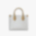Everyday Tote 25 – Blue Leather | Silver Hardware