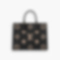 Everyday Tote 35 – Black Leather | Silver Hardware