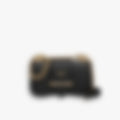 Grained Shoulder 24 – Black Leather | Silver Hardware