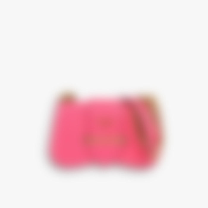 Grained Shoulder 24 – Pink Leather | Gold Hardware