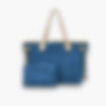 Grand Shopper 28 – Denim Leather | Signature Hardware