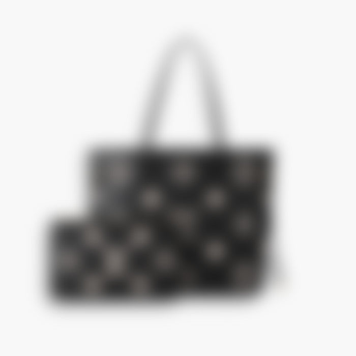 Grand Shopper 31 – Black Leather | Silver Hardware