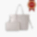 Grand Shopper 31 – Gray Leather | Silver Hardware