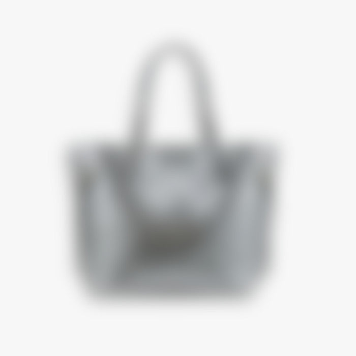 Grand Shopper 31 – Silver Leather | Silver Hardware