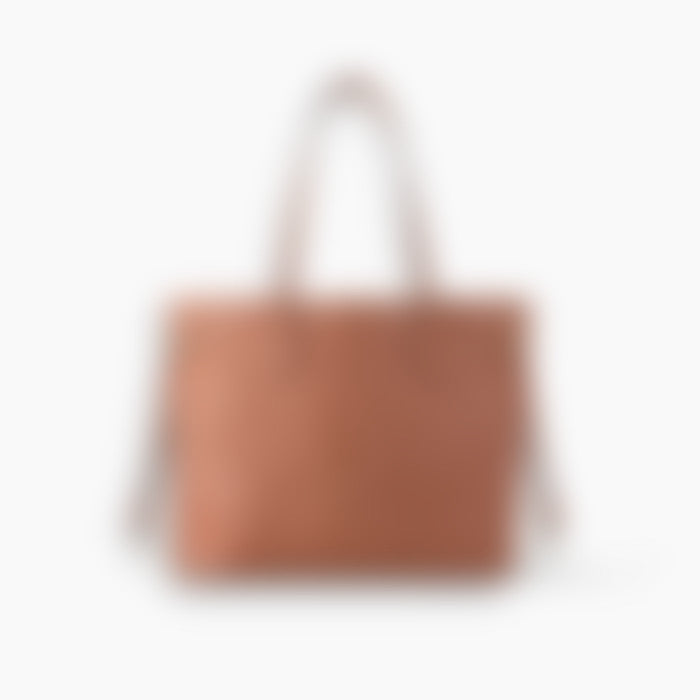 Grand Shopper 32 – Brown Leather | Gold Hardware
