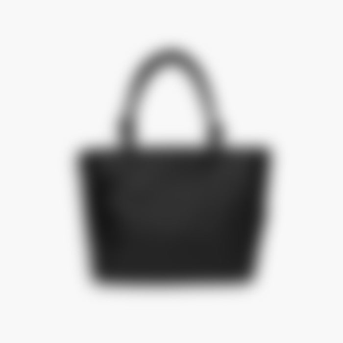 Grand Shopper 41 – Black Leather | Silver Hardware