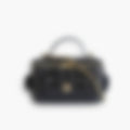 Hard Vanity 17 – Black Leather | Silver Hardware