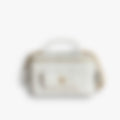 Hard Vanity 17 – White Leather | Gold Hardware