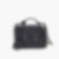 Hard Vanity 18 – Black Leather | Silver Hardware