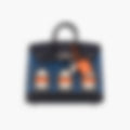 Heritage Tote 25 – Black Leather | Silver Hardware