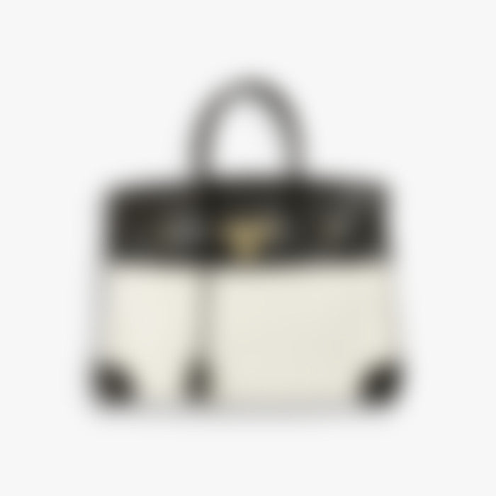 Heritage Tote 25 – Black Leather | Silver Hardware