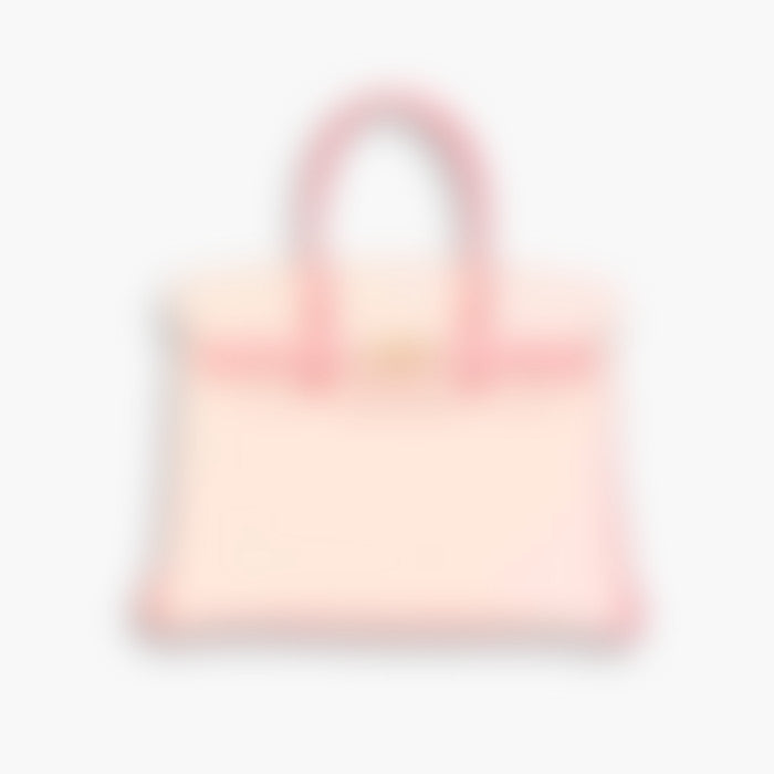 Heritage Tote 25 – Pink Leather | Gold Hardware