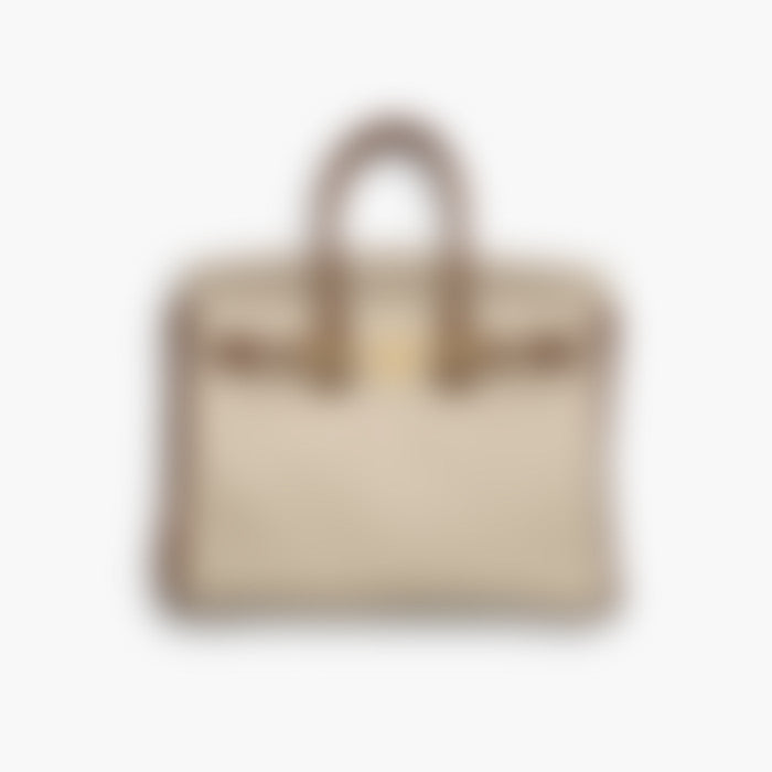 Heritage Tote 30 – Brown Leather | Gold Hardware