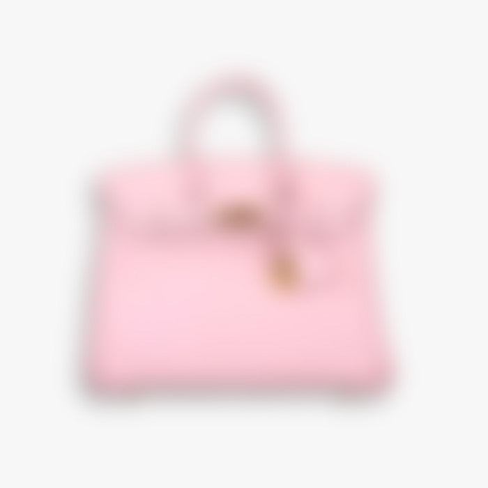 Heritage Tote 30 – Pink Leather | Gold Hardware