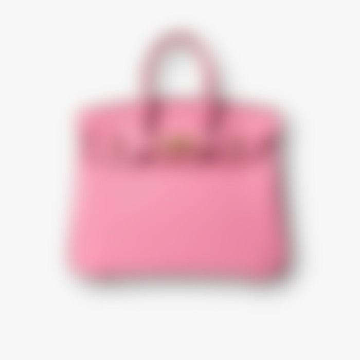Heritage Tote 30 – Pink Leather | Gold Hardware