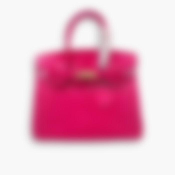 Heritage Tote 30 – Pink Leather | Gold Hardware