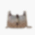 Hobo Clutch 19 – Brown Leather | Gold Hardware