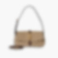 Hobo Clutch 21 – Brown Leather | Gold Hardware