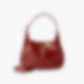 Hobo Clutch 28 – Red Leather | Gold Hardware