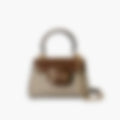 Horsebit Shoulder 22 – Brown Leather | Gold Hardware