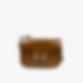 Horsebit Shoulder 25 – Brown Leather | Gold Hardware