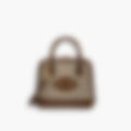 Horsebit Shoulder 25 – Brown Leather | Gold Hardware