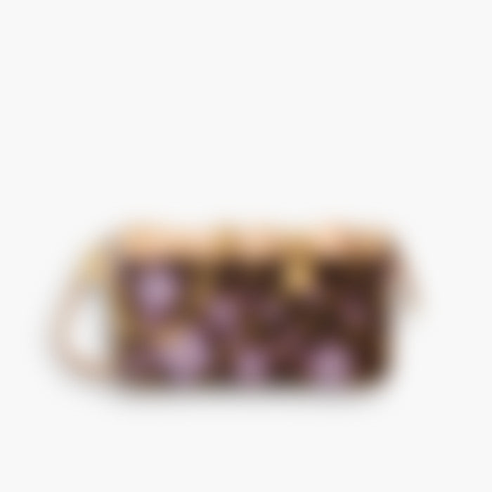 Mini Pouch 22 – Brown Leather | Gold Hardware