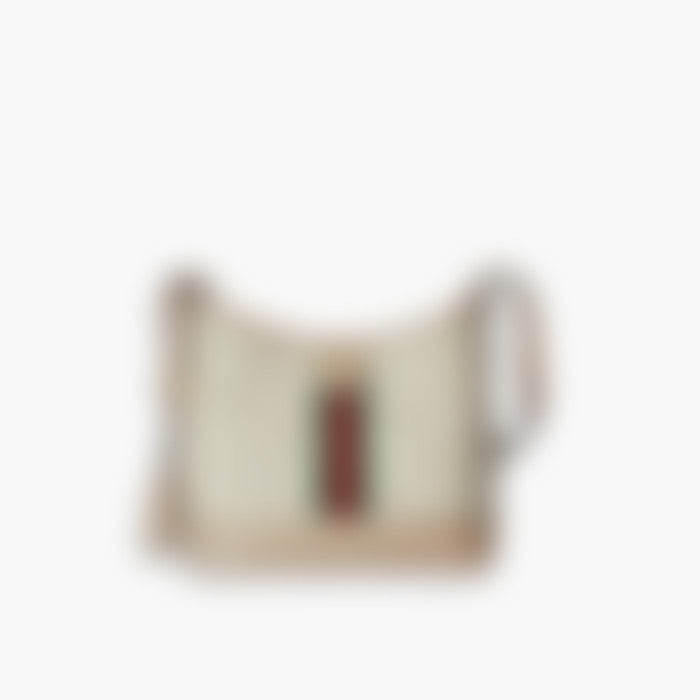 Monogram Classic Carry 23 – Beige Leather | Gold Hardware
