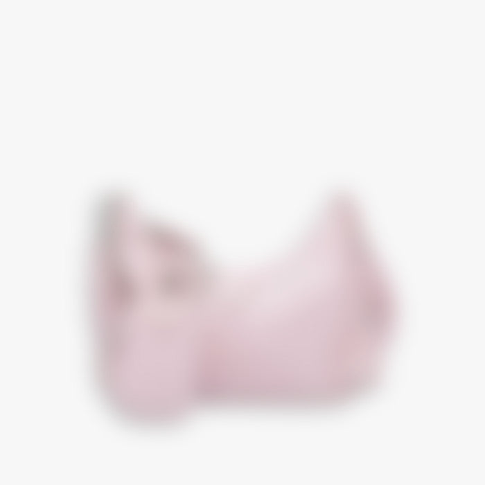 Nylon Hobo Mini 25 – Pink Leather | Gold Hardware