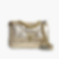 Padded Flap 26 – Gold Leather | Gold Hardware
