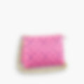 Puff Shoulder 26 – Pink Leather | Gold Hardware