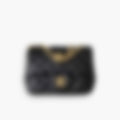 Signature Flap 18 – Black Leather | Silver Hardware