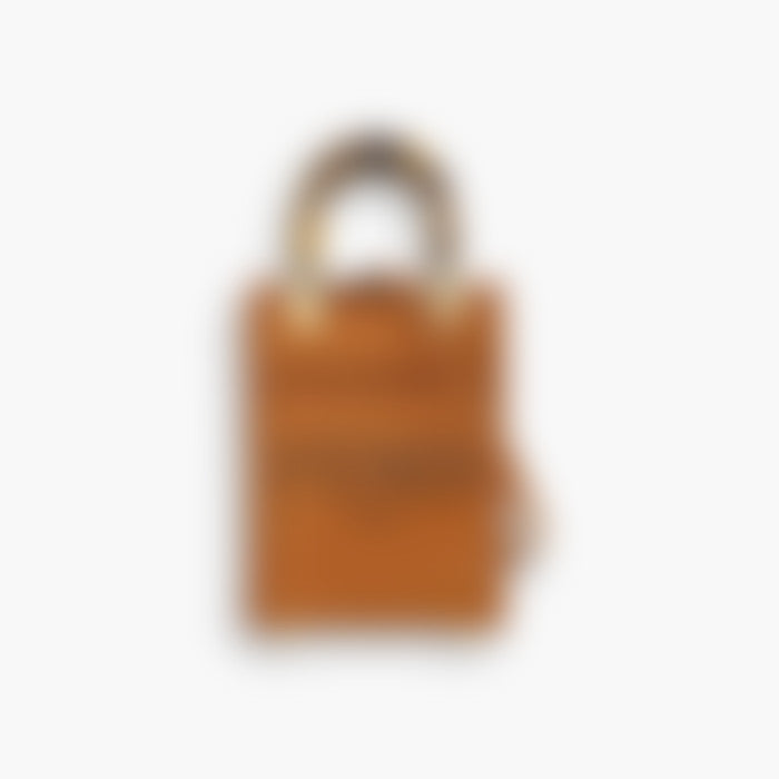 Soft Shopper 18 – Brown Leather | Gold Hardware