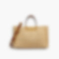 Soft Shoulder 38 – Beige Leather | Gold Hardware