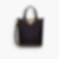 Studded Shoulder 19 – Black Leather | Silver Hardware